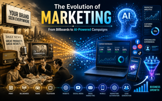 The Evolution of Marketing: From Billboards to AI-Powered Campaigns